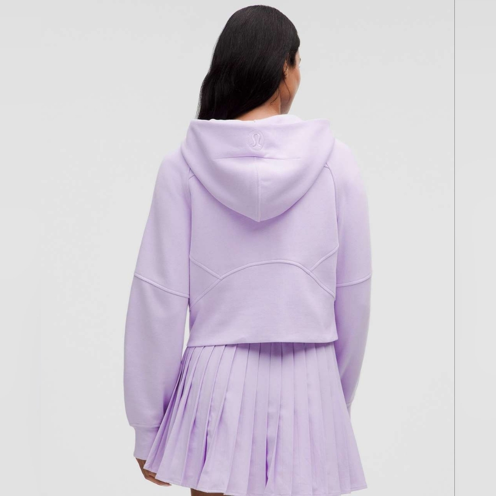 lululemon athletica Lavender Cropped Hoodie